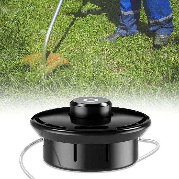 Tête De Bobine M10 X 1.25 Mm Pour Débroussailleuse - Filetage à Gauche, Avec Fil Nylon 2.4mm X 30m