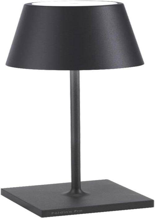 Lampe Sur Pied Zafferano Poldina L - Rechargeable Sans Fil - Tactile - IP54 Extérieur - Blanc - Hauteur 52-122cm