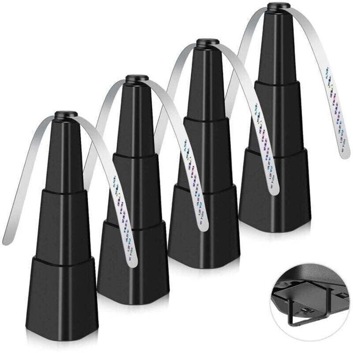 Ventilateur anti-mouches de table AIMOONSA – pliable silencieux sans produit chimique 2×AA (noir) - Aimoonsa