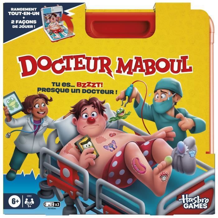 WINNING MOVES - DOCTEUR MABOUL - HELLO MAESTRO - LA VIE - Jeu De So A Partir De 6 Ans Version Francaise Amz B082p2f54c