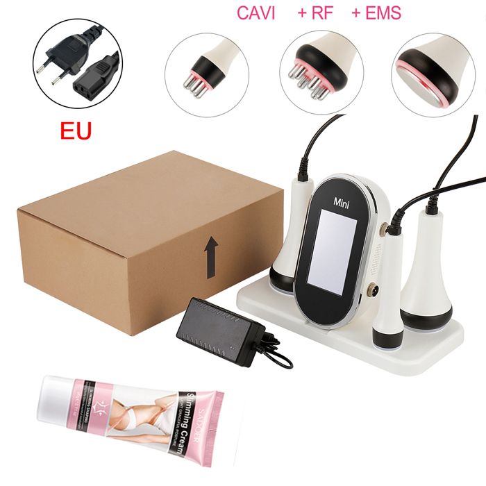 Machine 3en1 Minceur Corps RF + Cavitation 80K + Lifting Peau - Neuf Sous Emballage