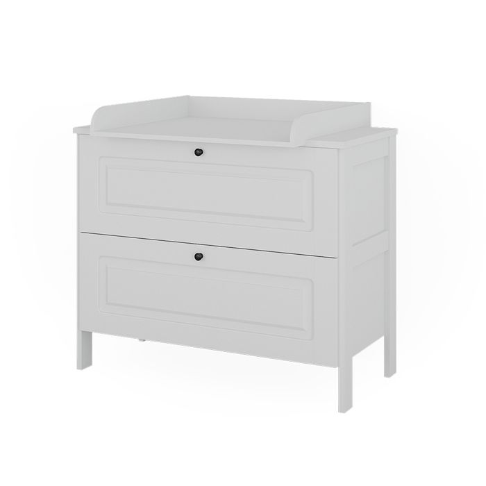 Table à langer Ajaton 108x98cm avec 2 tiroirs Blanc Vitalispa 50177 Table à langer Ajaton 108x98cm avec 2 tiroirs Blanc Vitalispa 50177