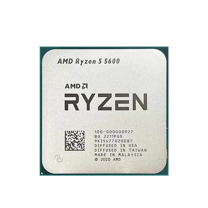 Processeur - AMD Ryzen 5 5600 - Tray(sans dissipateur de chaleur)