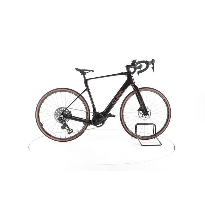 Vélo électrique - Cube Nuroad Hybrid C:62 SLT X - noir - Vélo électrique gravel & de route - Bosch 400 Wh Reconditionné Reconditionné - N/A reconditionné disponible sur Cdiscount Seconde Vie