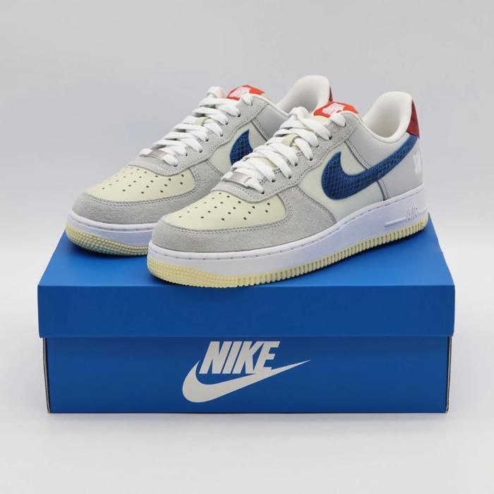 CHAUSSURES DE BASKET-BALL DM8461-001 Undefeated Nike Air Force 1 Low White 5 On It Dunk Vs. AF1 (Mens)