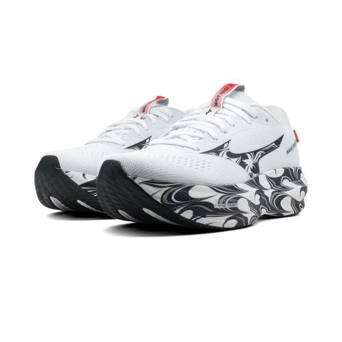 Baskets MIZUNO Wave Rider 30 noires et blanches