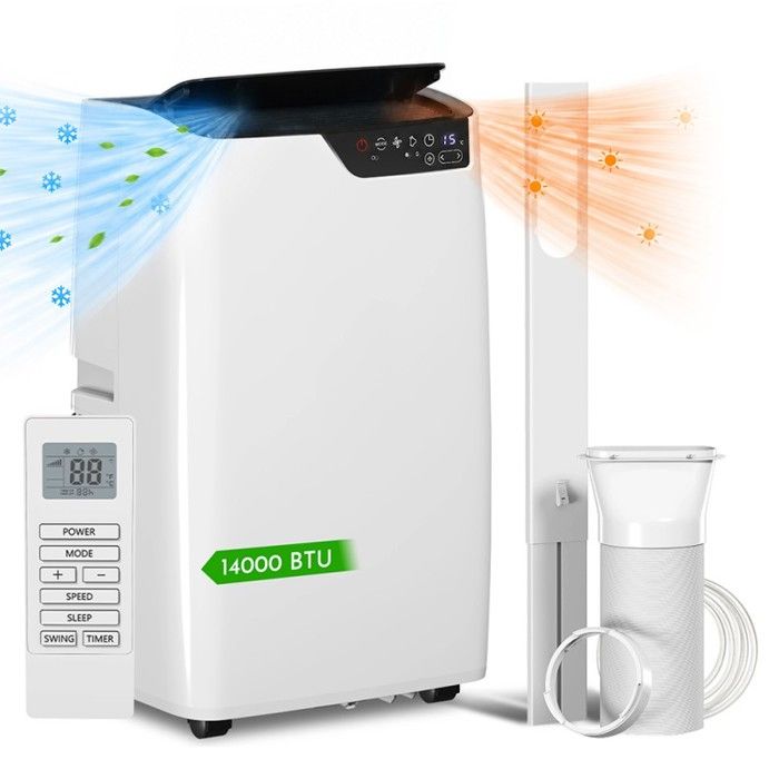 Climatiseur Monobloc Réversible - 14000 Btu - 4 Kw - Jusquà 35 M²