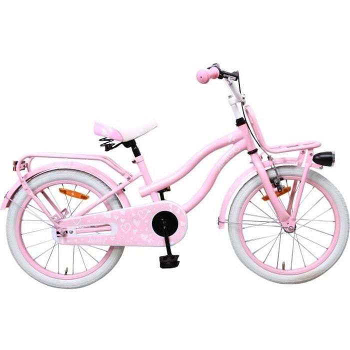 Vélo Enfant 14 Pouces Avec Roues Stabilisatrices - Pour 3 à 6 Ans - Hauteur Guidon Et Selle Réglable - Bleu