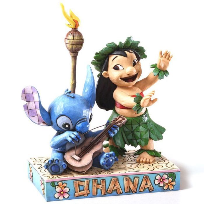 Figurine Lilo et Stitch - Ohana Means Family - Collection Disney Tradition by Jim Shore