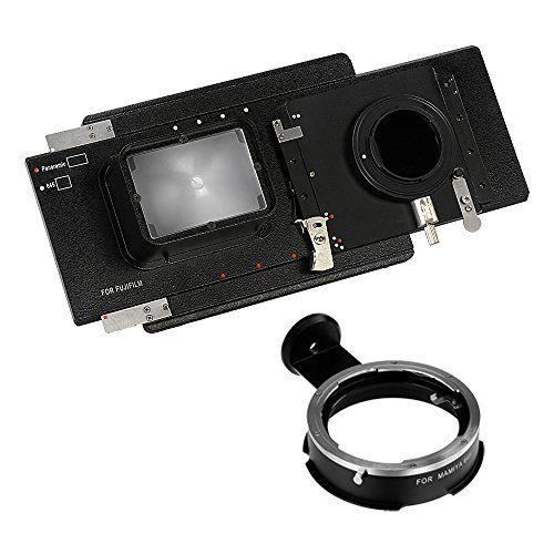 Fotodiox Vizelex RhinoCam pour Fujifilm X-Mount MILC Fuji X-1/X-E2/X-T1 avec Mamiya 645/M645 Adapatateur Noir