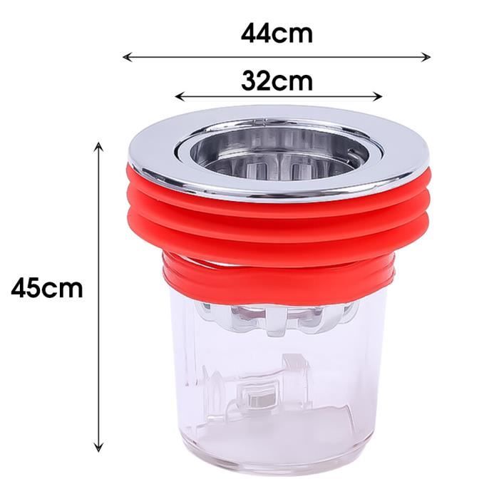 Bouchon D'étanchéité Conique En Silicone Avec Anneau De Levage | Pour Aquariums, Réservoirs, Vidanges - 23x30x28mm