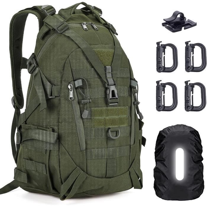 Sac A Dos Tactique Commando Militaire 25-30L Homme Et Femme Crossfit  Outdoor Randonne Survie Moto Bug Out Bag Avec 4 Boucles[x290] - Cdiscount  Sport