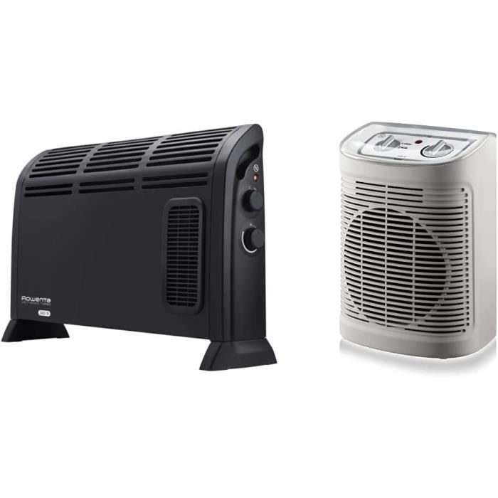 Chauffage Convecteur Citybee 2500 W - Radiateur électrique Sur Pied Avec Thermostat, Télécommande Et Minuterie 24h - Économe Et Silencieux