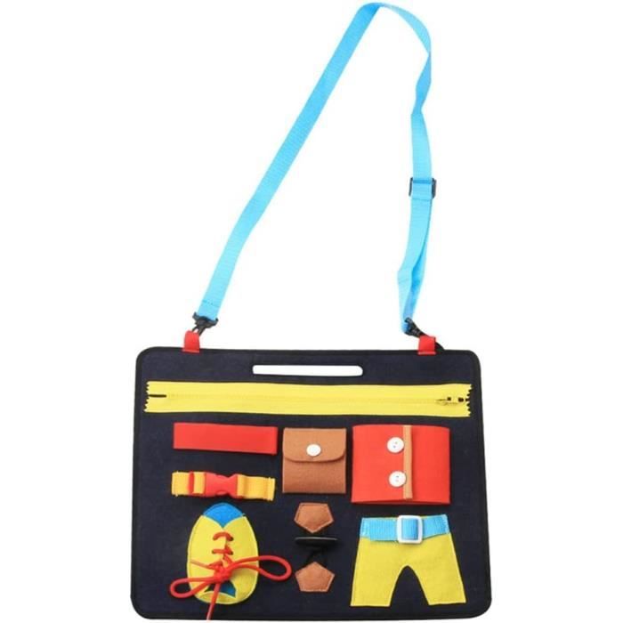 Panneau Sensoriel Mural Montessori - Busy Board Interactif Pour Enfants, Jeux éducatifs Bricolage