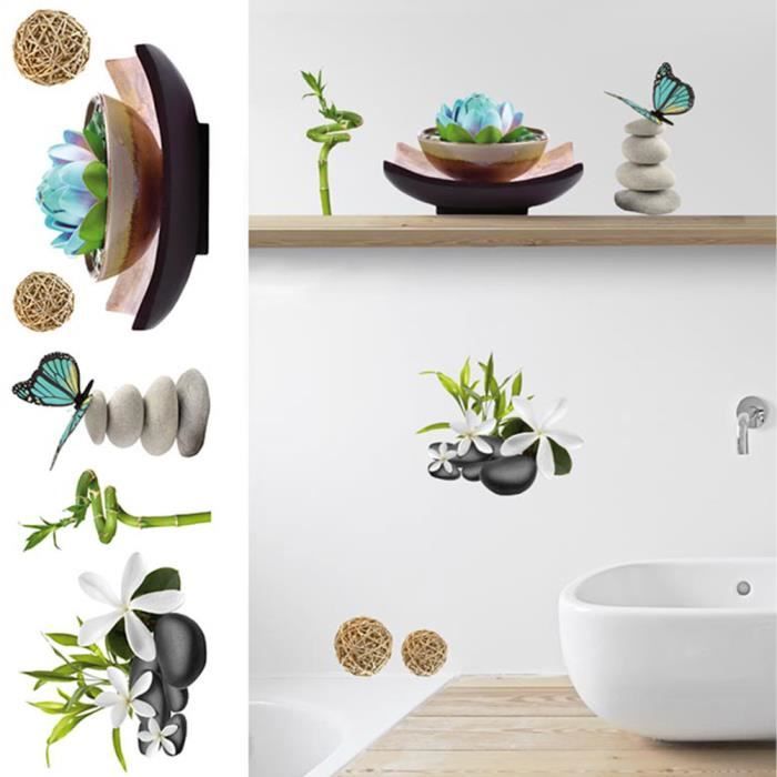 Stickers Muraux Zen Spa Achat / Vente stickers Cdiscount