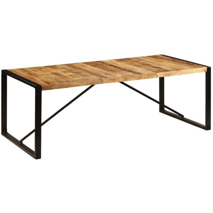 Table A Manger 8 A 10 Personnes Style Industriel 220 X 100 X