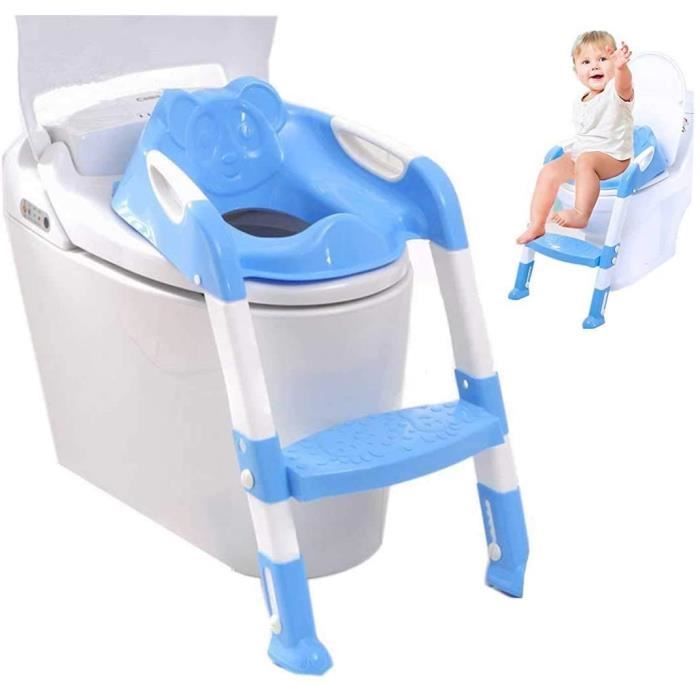 Cocon Siège de toilette avec garniture de siège pour enfant Blanc