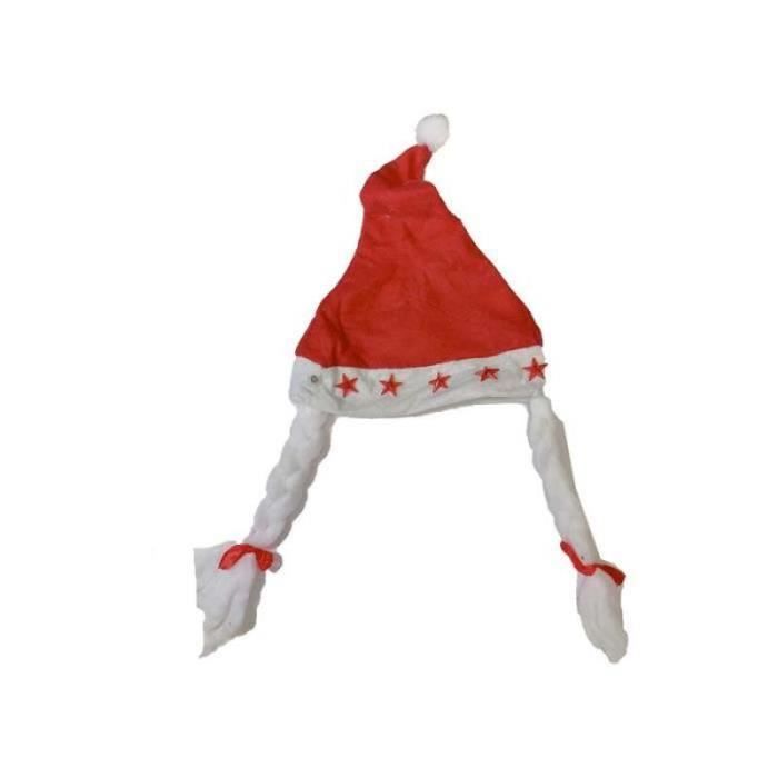 Set Bonnet + écharpe De Noël Lumineux LED - Tricoté - Avec Lumières Clignotantes - 2 Pièces - Parfait Déguisement Fête