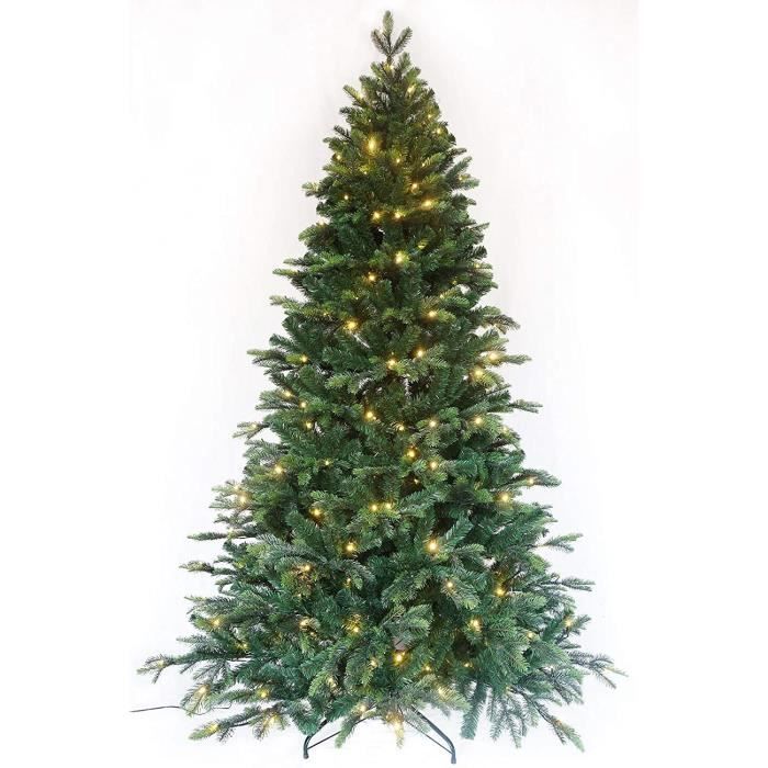 Sapin Noël de Nordmann Artificiel Lumineux BonTree 120 cm 110 LED[237