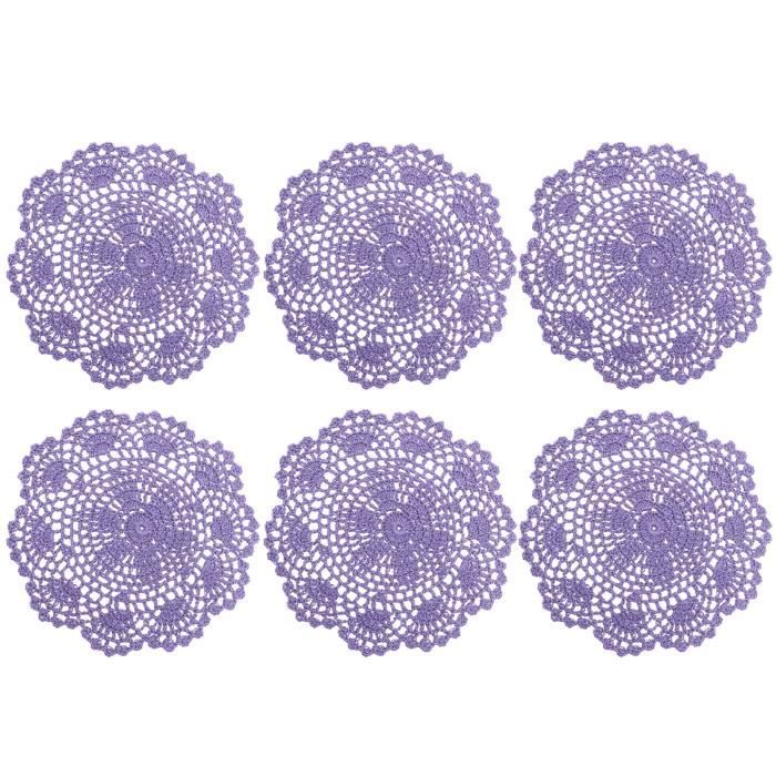 Lot De 50 Sets De Table En Papier Coeur, Sets De Table Jetable Coeur