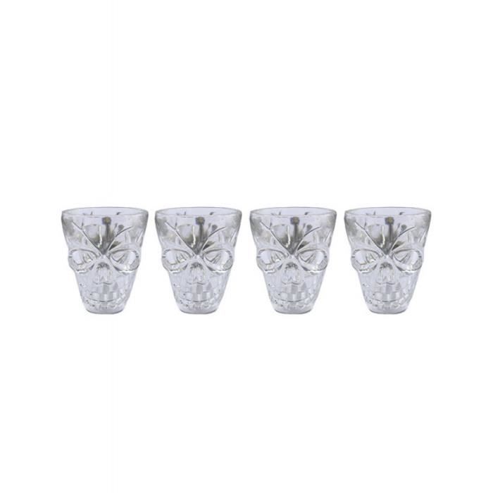 Verres Shooter Squelette Halloween (X4) Horreur - Cdiscount Maison