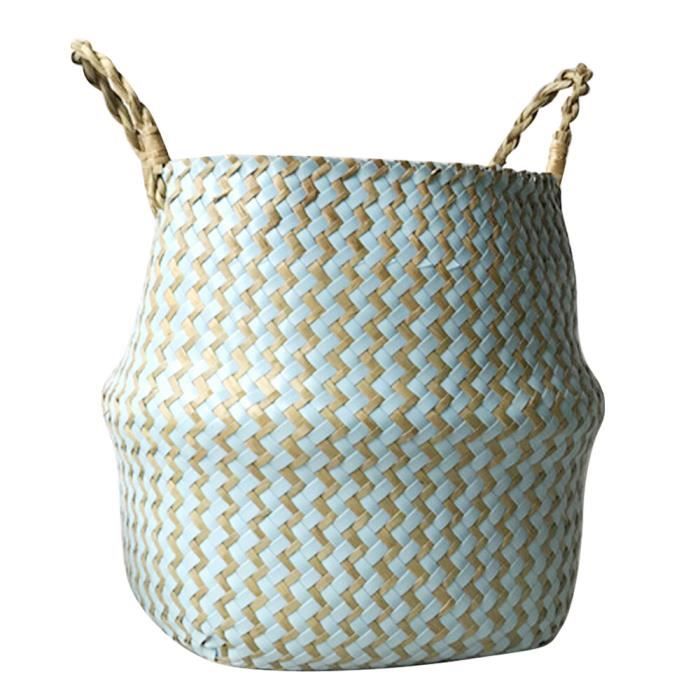 Panier à Linge Pliable 3 Compartiments - 83x36x36 Cm, Tissu Oxford, Poignées Renforcées