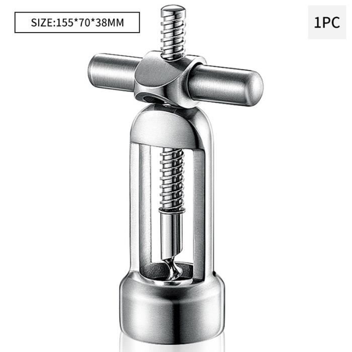 Gearmax Ouvreur De Vin Lapin En Zinc - Tire-Bouchon Élégant Avec Accessoires
