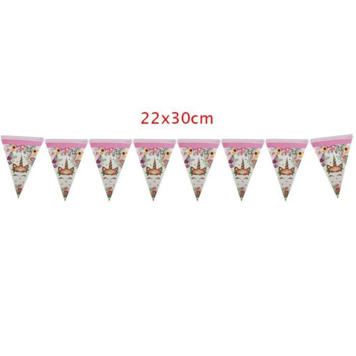 Set 24 Décorations Licorne Cake Topper Et Cupcake Wrappers - Fête Anniversaire Baby Shower