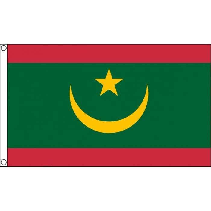 Drapeau Mauritanie Nouveau 150x90cm Mauritanien Haute Qualite Achat Vente Drapeau Decoratif Cdiscount