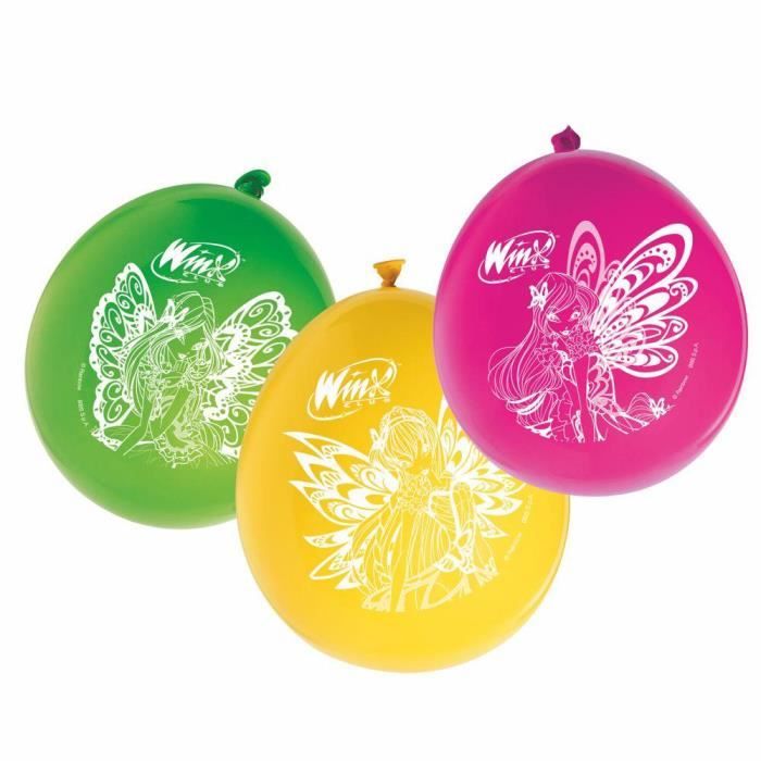 Winx Club Butterflix Party Anniversaire Decorations 12 X Balloonets Achat Vente Ballon Decoratif Soldes Sur Cdiscount Des Le Janvier Cdiscount