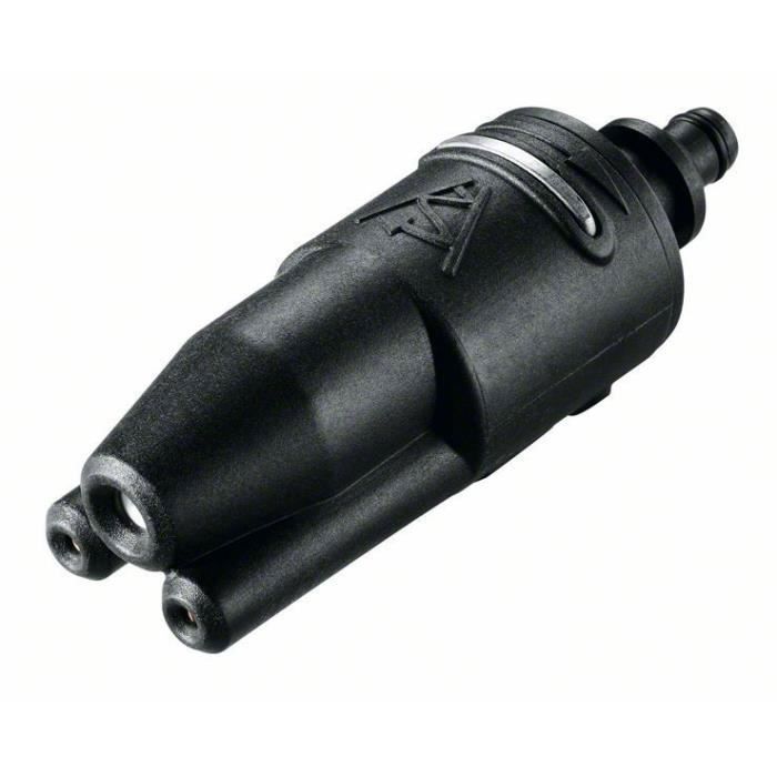 Accessoire de nettoyage - Bosch - Buse Trio - Noir - Commutation facile - Compatible EasyAquatak
