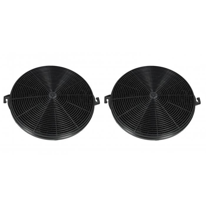 Filtre à charbon pour hotte Brandt Ø 190 mm - Type B 211 77X2984 - 2 pièces  - Cdiscount Electroménager