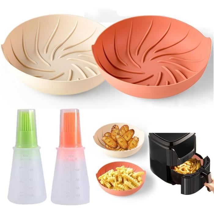 Tapis En Silicone Pour Friteuse à Air Chaud Avec Porte-ustensiles