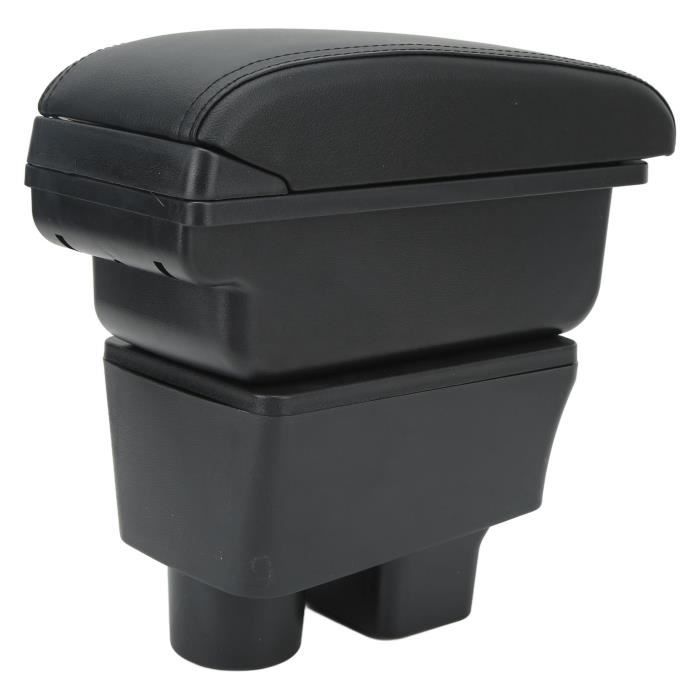 Accoudoir-Rangement Pour Citroën C1 - Boîte De Console Avec 3 Ports USB - Installation Simple Sans Outils