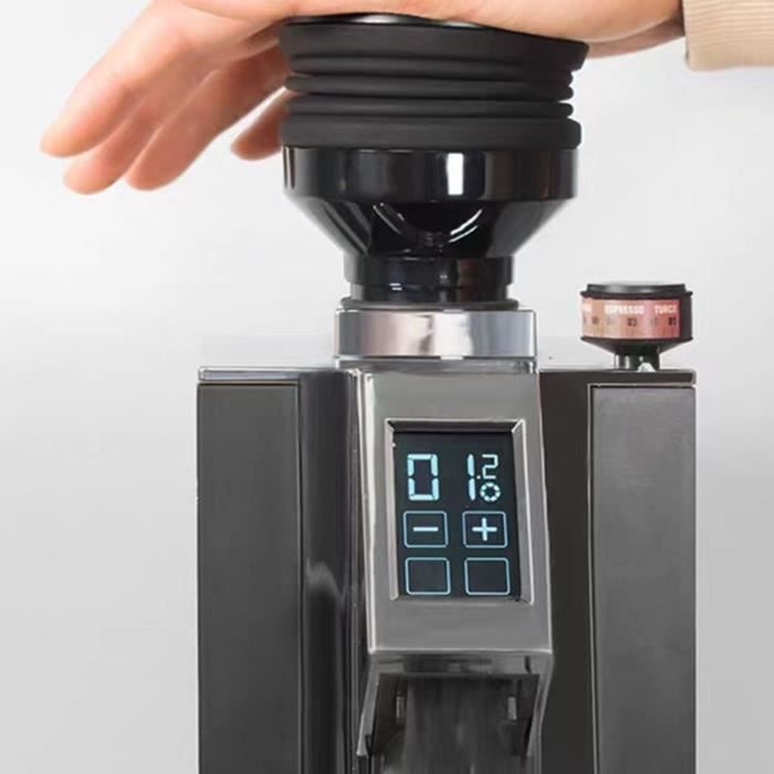 Trémie Doseuse Demwa Pour Moulin Café Eureka Atom - Alliage Aluminium Et Silicone