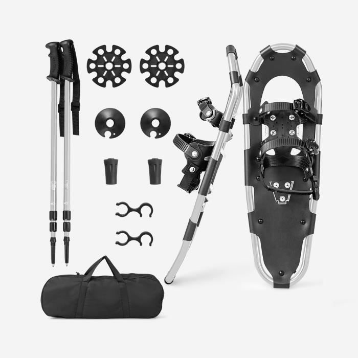 Sangles De Ski Réglables Wakects - Nylon Et Mousse EVA - 5x48cm - Pour Skis Et Snowboards