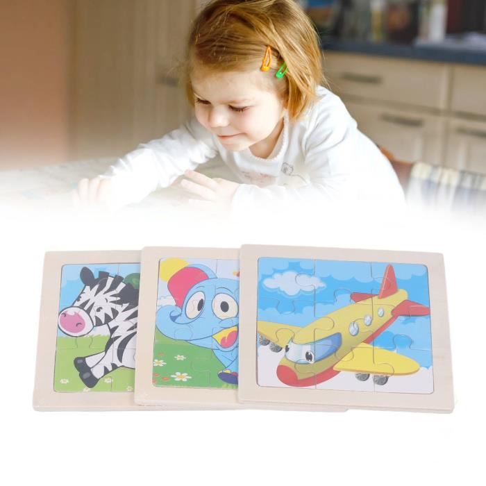 Puzzle En Bois 300 Pièces - Fleurs Sauvages - Motif Coloré Pour Enfants - 38.5x28.5 Cm - Cadeau éducatif Et Décoratif