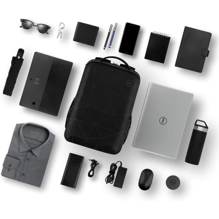 Sac à Dos Dell Pour PC Portable Jusqu'à 16.1 Pouces - Gris Neuf