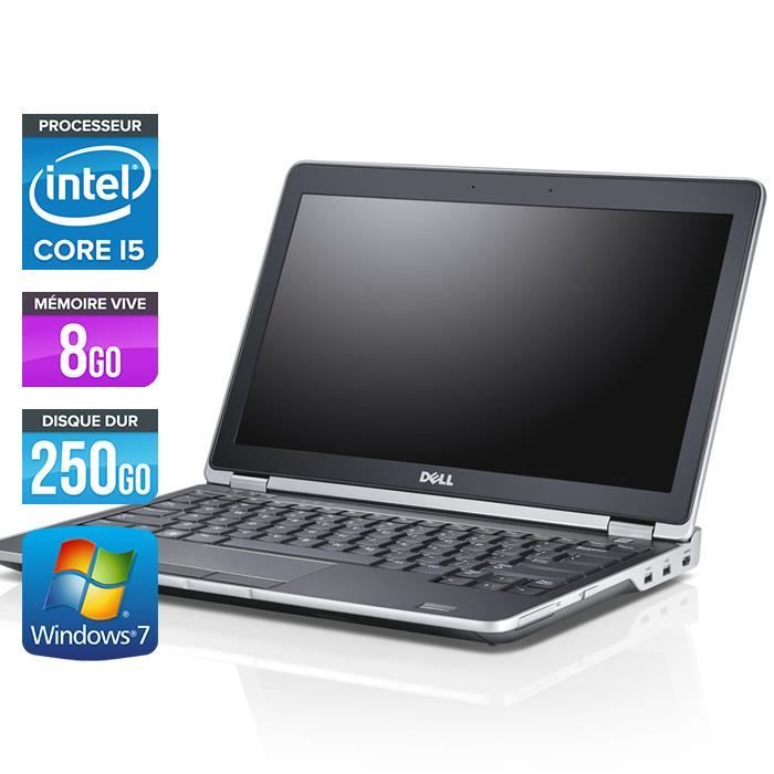 Top achat PC Portable Dell E6230 - 12.5'' - Core i5-3320M - 8Go - HDMI pas cher