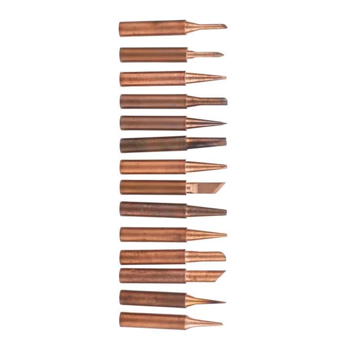 Lot De 8 Petits Grips Fils Isolés Marron - Cuivre, 43 Mm, Pour Soudure Et électronique