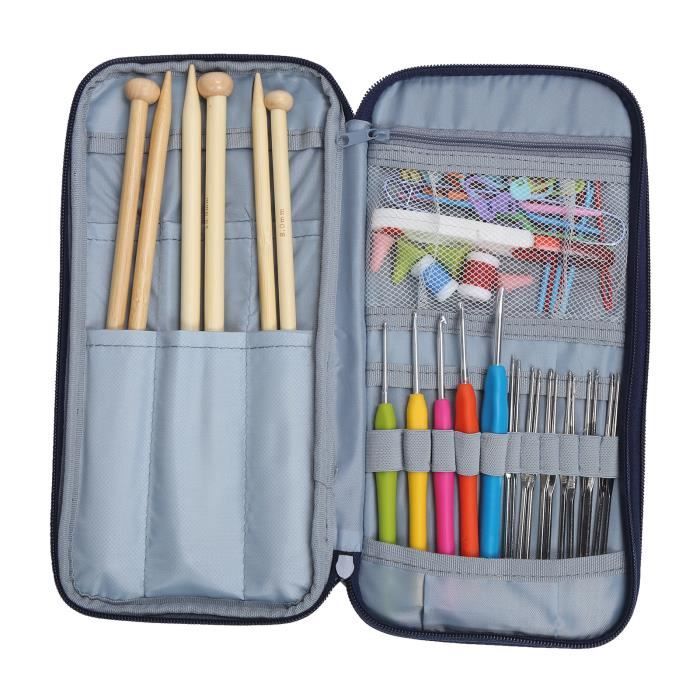 24 épingles De Fixation Tricot - Marqueurs Mailles Crochet - Porte-fils Aluminium Coloré - Pour Tricotage Créatif