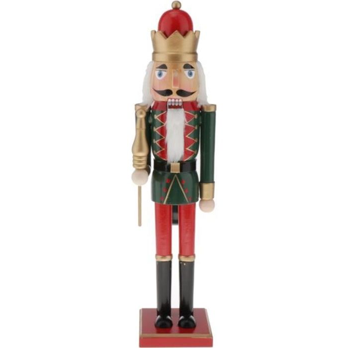 Figurines de soldat casse noisette en bois 4x30cm, modèle poupée
