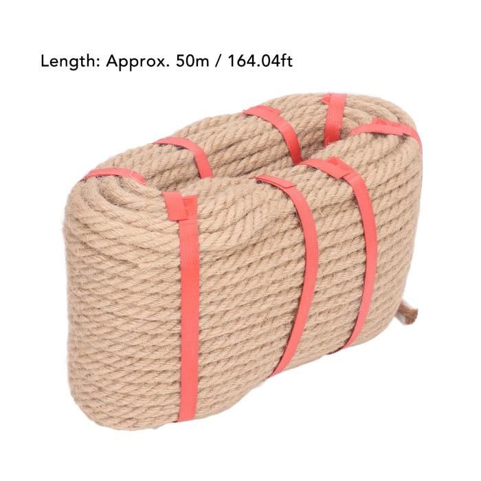 5 Cordes De Feu Cirées En Jute – Allume-feu Avec Poignée Aluminium, Pour Camping, Barbecue Et Survie