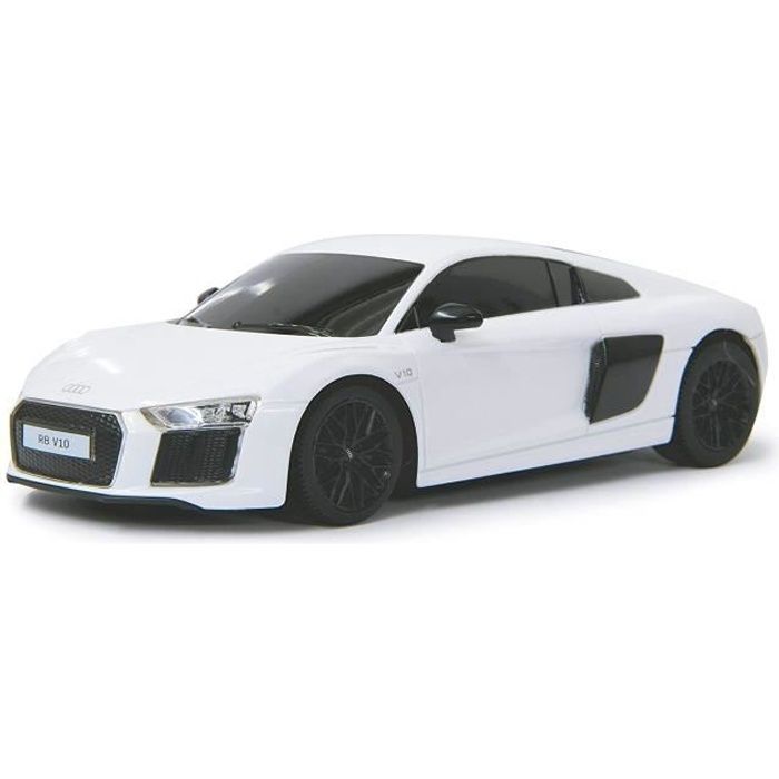 Voiture miniature Audi R8 1:24 blanche de Jamara