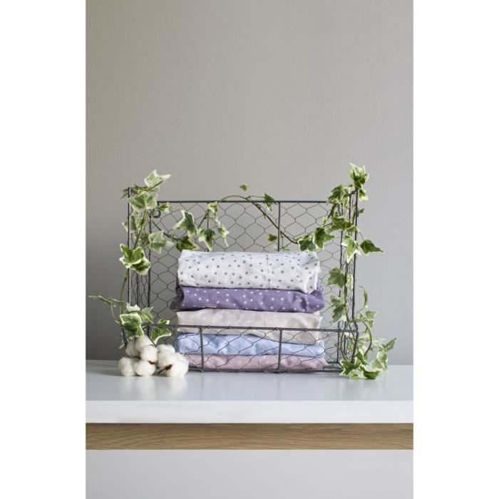 Drap Housse Coton Bio Motifs Etoiles Pour Lit Bebe Beige 60 X 1 Cm Beige Etoiles Cdiscount Maison