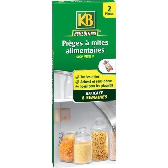 Pièges à Mites Vestimentaires - KB - Home Defense - Inodore - Efficace 8 semaines