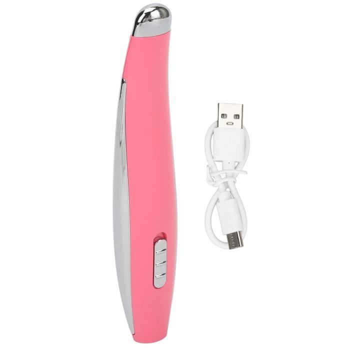 KIMISS Stylo de massage des yeux à main Eye Massage Wand Vibration Fade