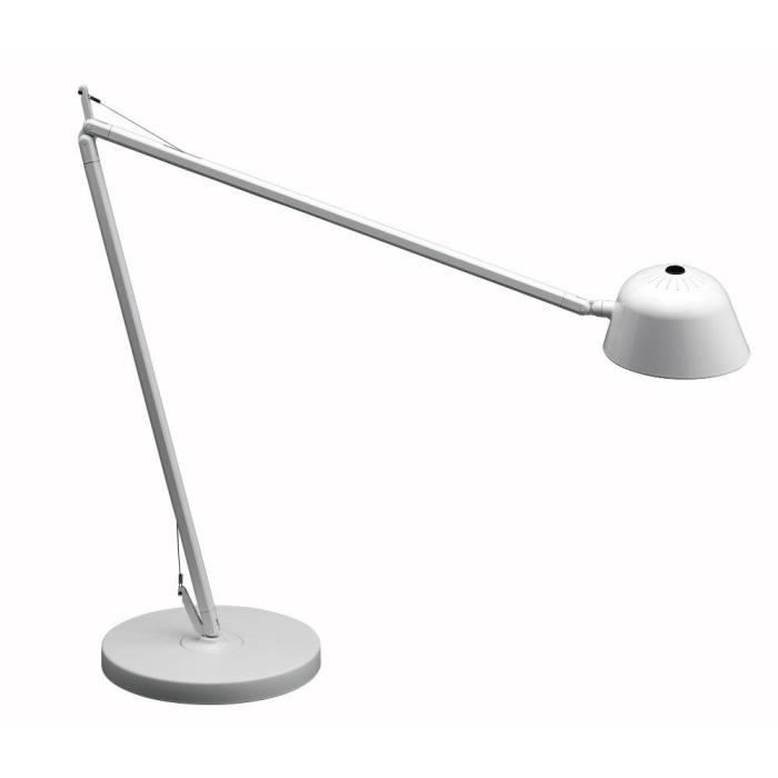 Lampe de bureau - KOS LIGHTING - Baia - LED articulée - Blanc - Interrupteur tactile