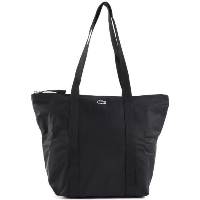 LACOSTE M Shopping Bag Noir [139458] Achat / Vente LACOSTE M Shopping