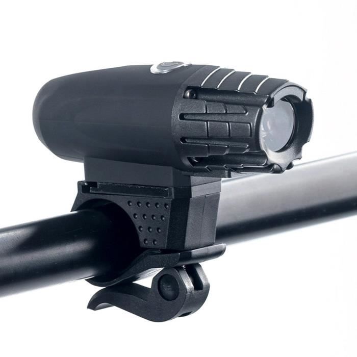 Kit D'éclairage Vélo Rechargeable USB - Phare Et Feu Arrière LED, Modes Réglables, étanche IPX4 - 12
